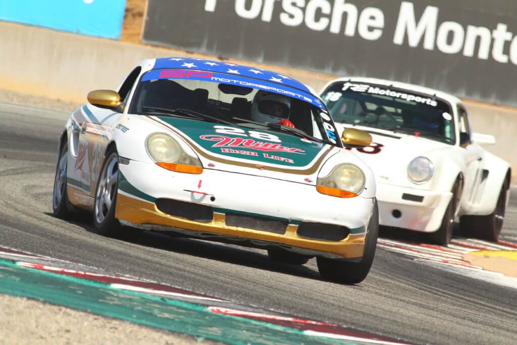 Spec Boxster at Laguna Seca