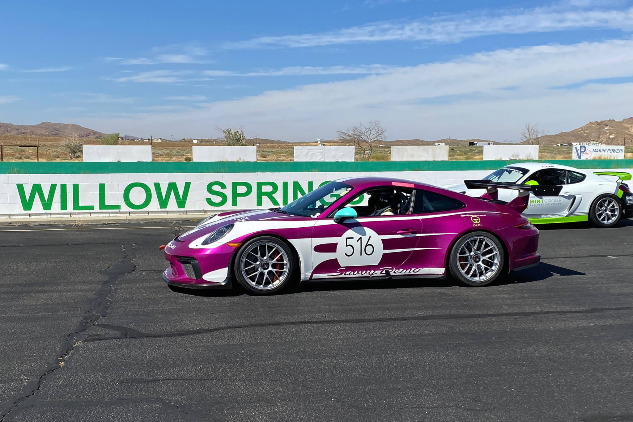 SP Motorsports GT3 # 516 at Willow Springs Raceway
