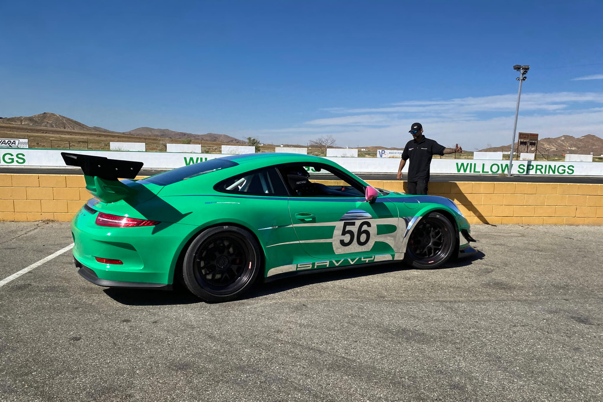SP Motorsports GT3 # 56 at Willow Springs Raceway